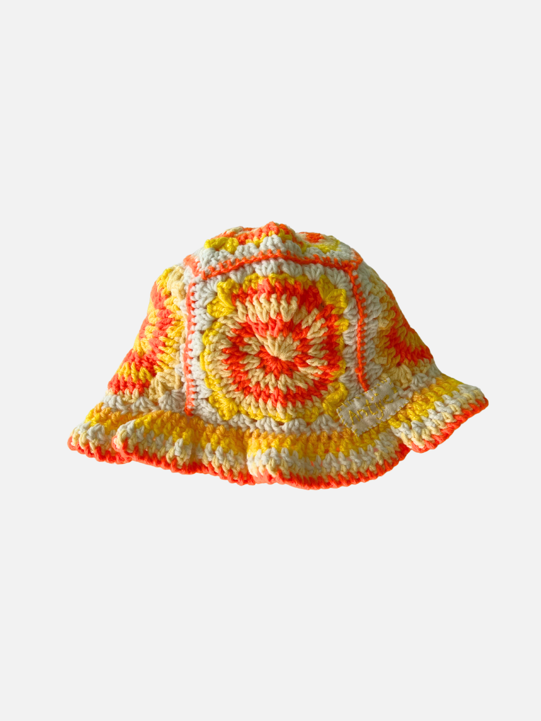 HAND-CROCHETED BUCKET HAT - 1-2Y