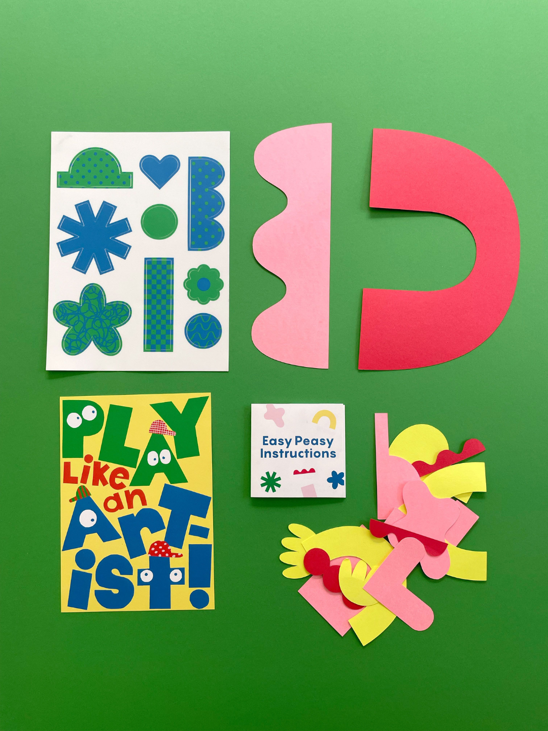 EXTRA SHAPES COLLAGE KIT