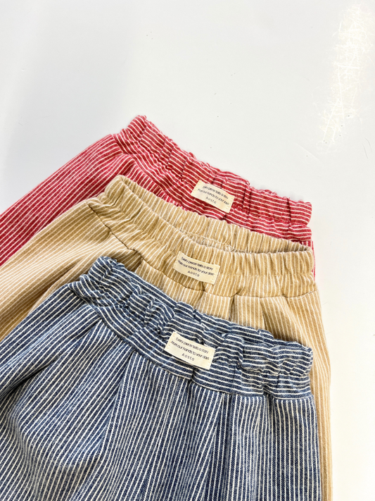 Second image of FLANNEL STRIPE PANT in Navy