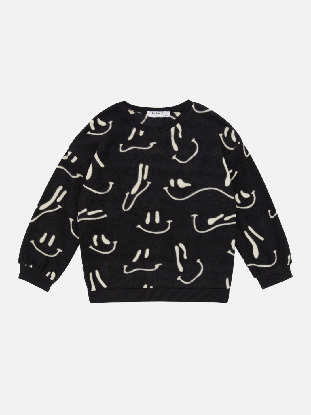 WAVY GRIN FLEECE SWEATSHIRT
