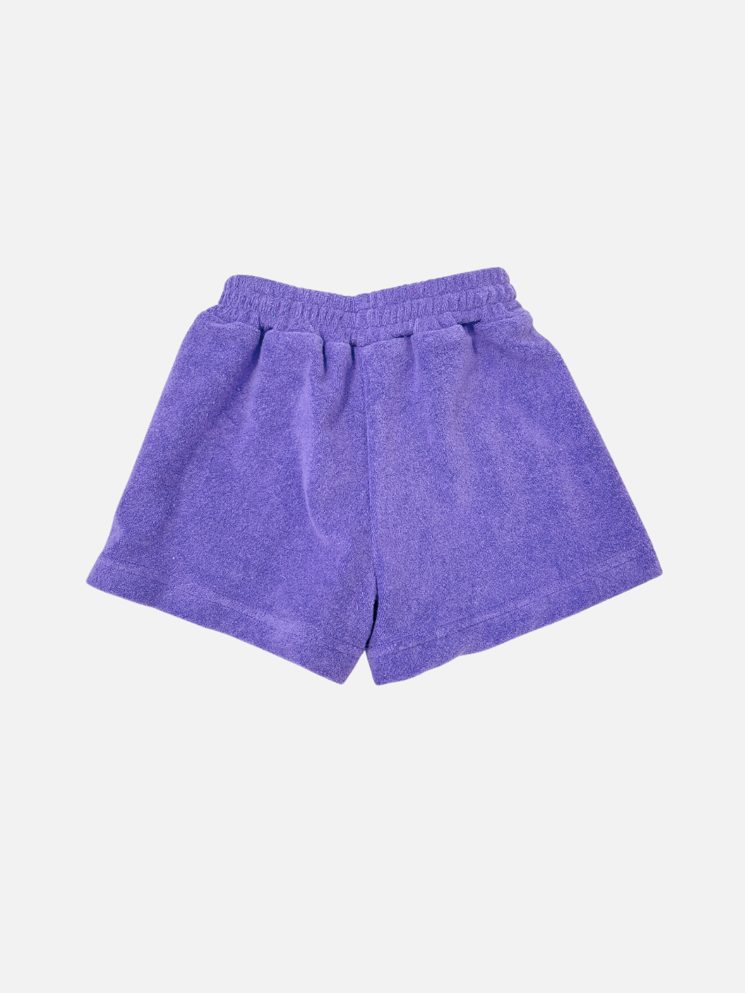 back of the Everyday Terry Short in purple