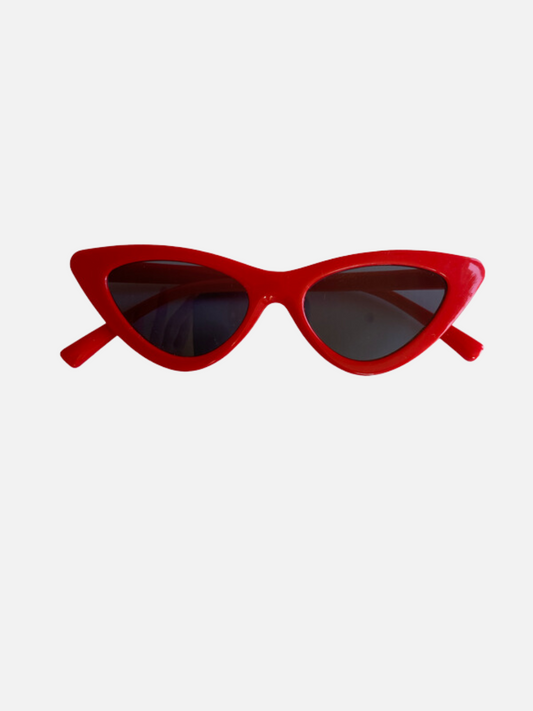 Image of Red | Red Stingray Sunglasses Front View