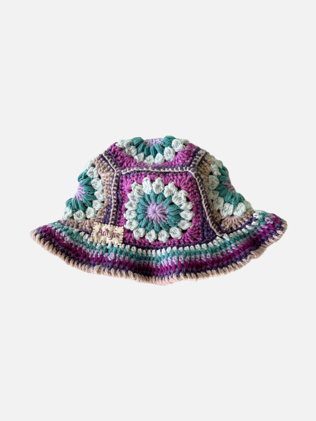 HAND-CROCHETED BUCKET HAT - 6-12M