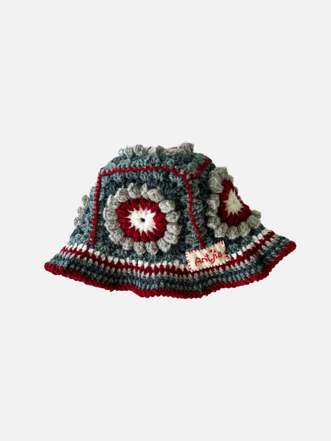 HAND-CROCHETED BUCKET HAT - 6-12M