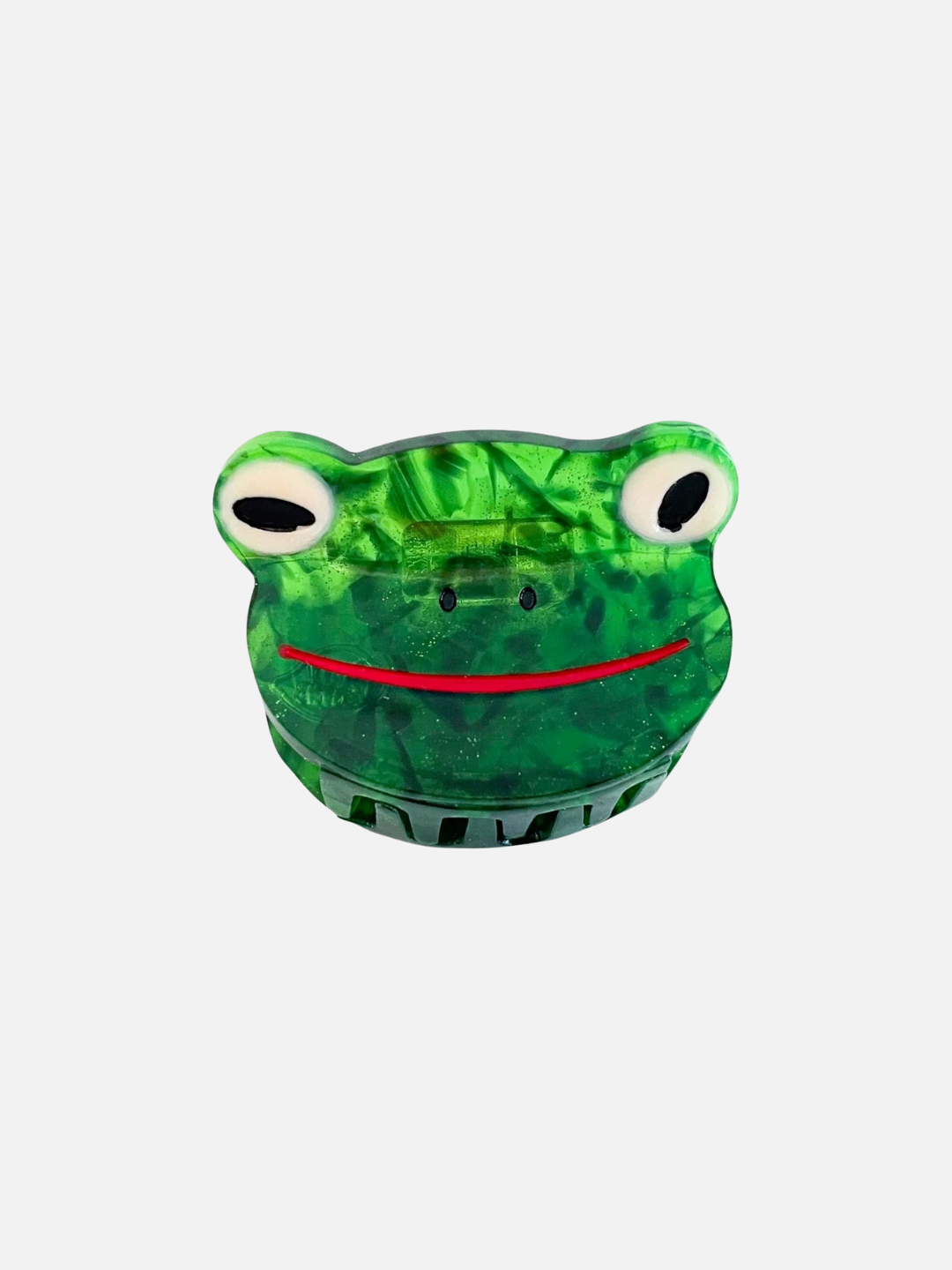 Green | Green froggy hair clip