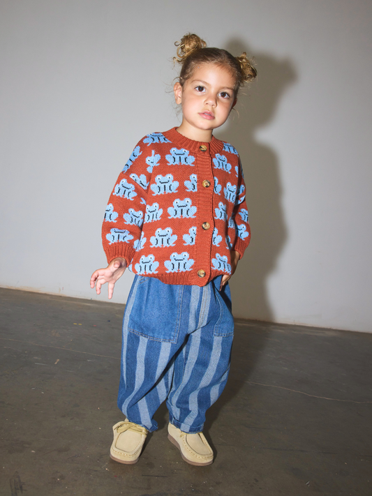 Second image of FROG CARDIGAN