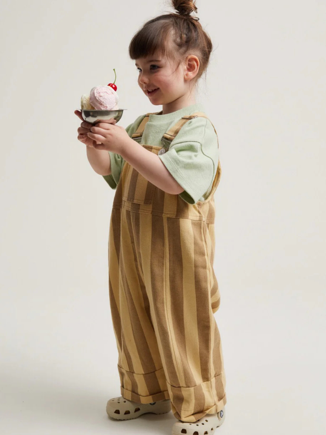 BLYTHE BANOFFEE STRIPE DUNGAREE