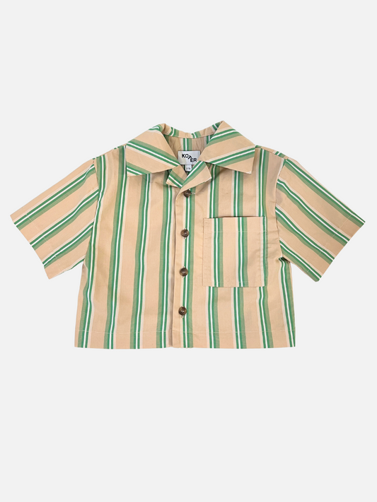 Image of BILLIE STRIPE COTTON SHIRT