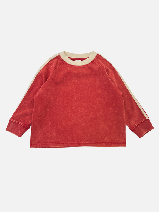 Image of HALFTIME LONGSLEEVE in Red