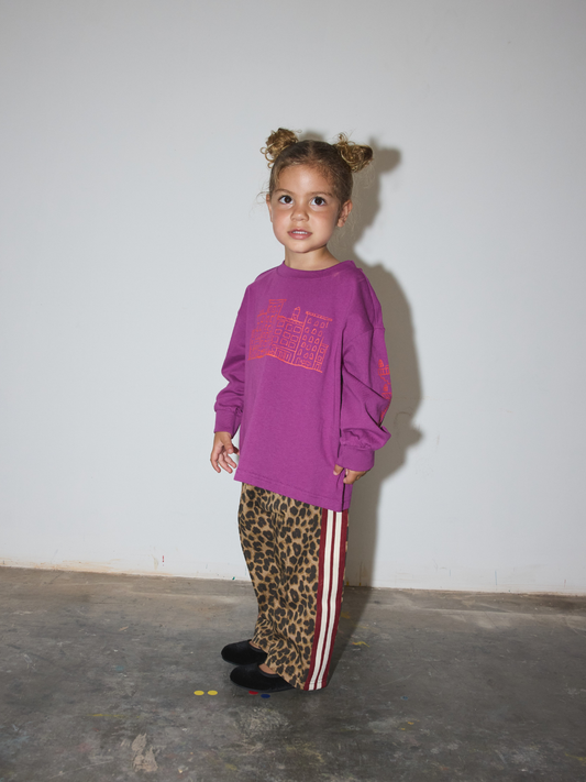 Second image of CITY LONGSLEEVE in Magenta