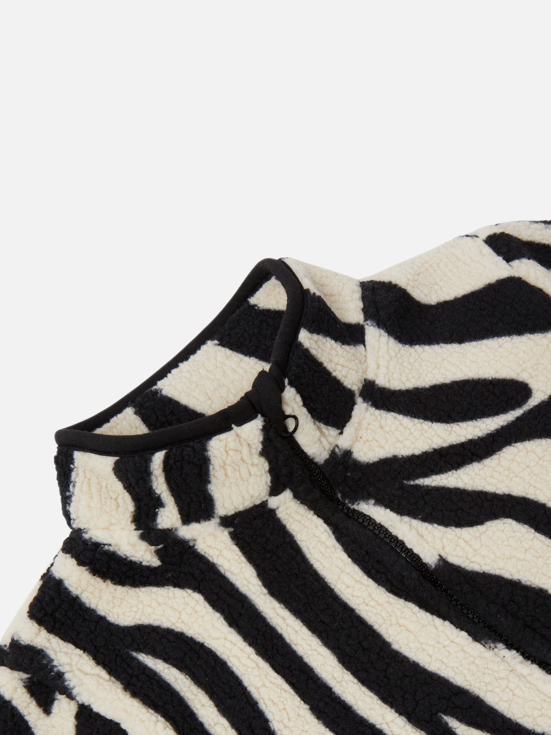 TIGER SHERPA FUNNEL COAT