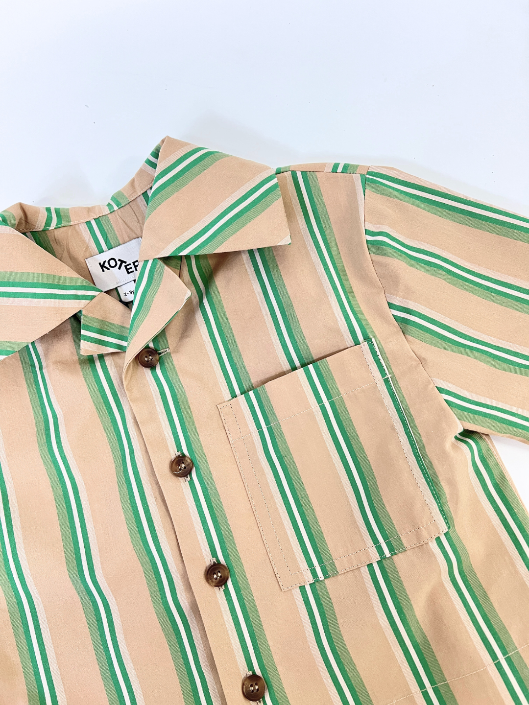 BILLIE STRIPE COTTON SHIRT