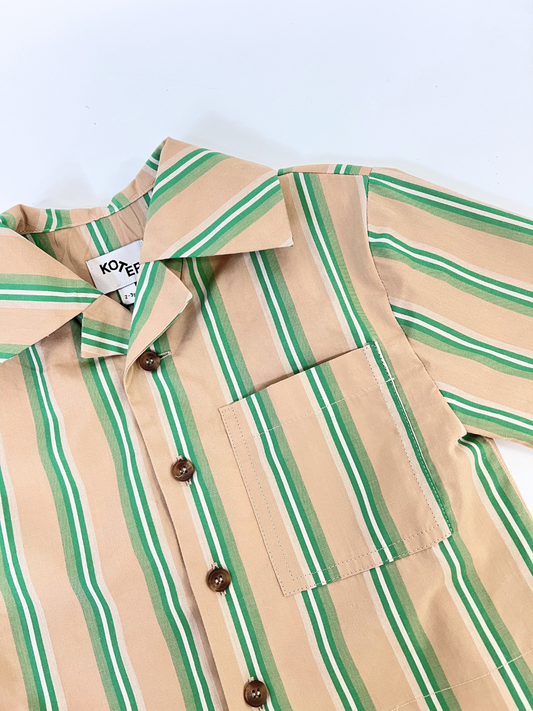 Second image of BILLIE STRIPE COTTON SHIRT