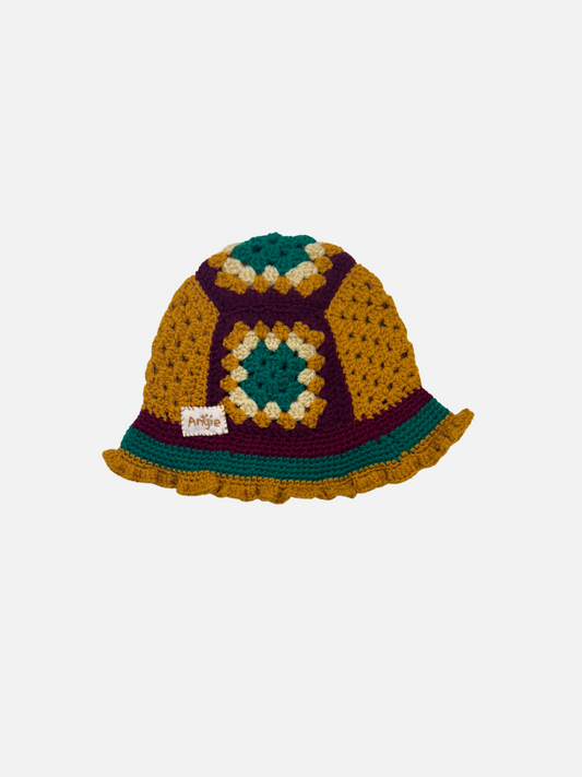 Image of HAND-CROCHETED BUCKET HAT - BABY (12-24M) in #5