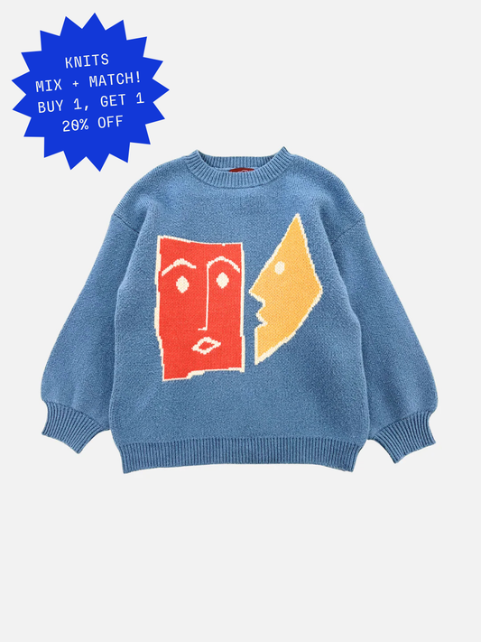 Image of TEATIME SWEATER in Slate