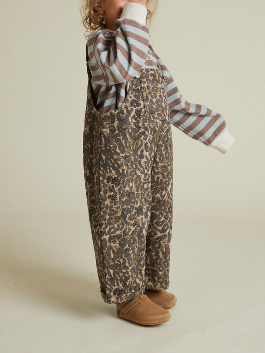 BLYTHE LEOPARD DUNGAREE