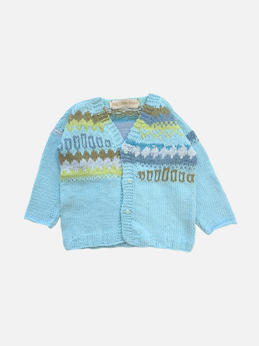 Image of HAND-KNITTED COTTON CARDIGAN - 2-3Y in #4