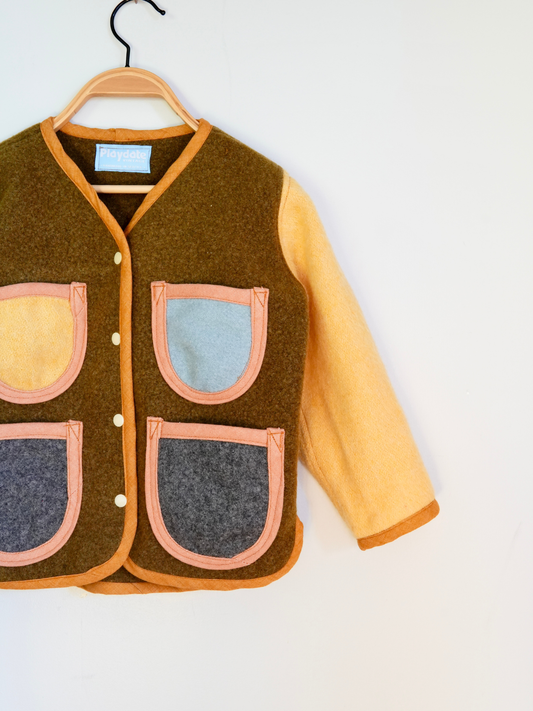 Second image of WOOL LINER COAT - 2-3Y in #3