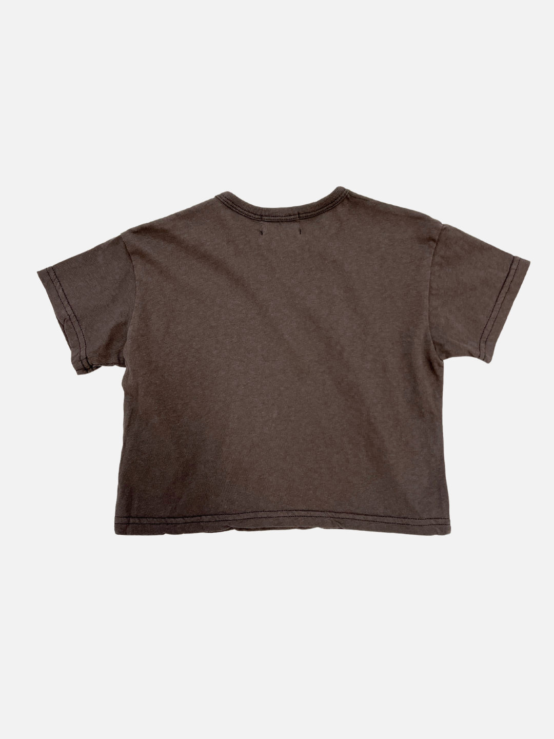 Charcoal | Back view of the kid's Studio tee in charcoal