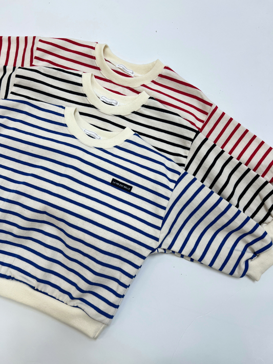 Second image of BRETON BABY SWEATSHIRT in Blue