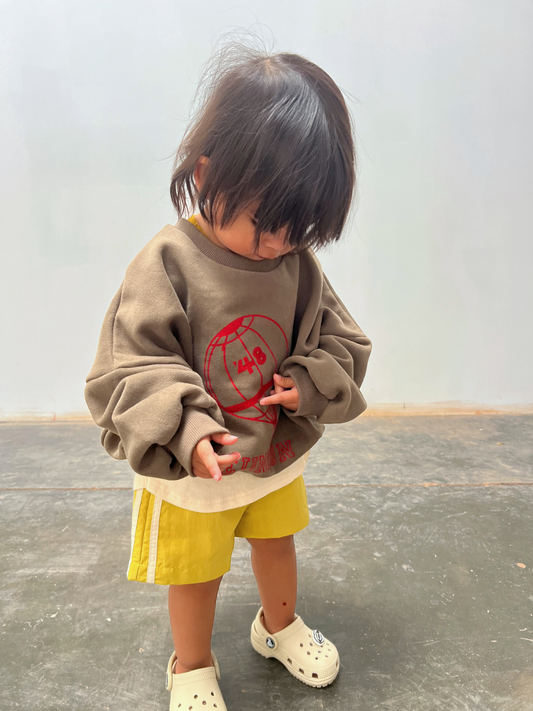 Second image of REUNION SWEATSHIRT in Olive