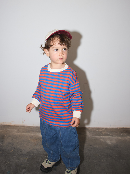 Second image of BABY BALLOON JEAN in Blue