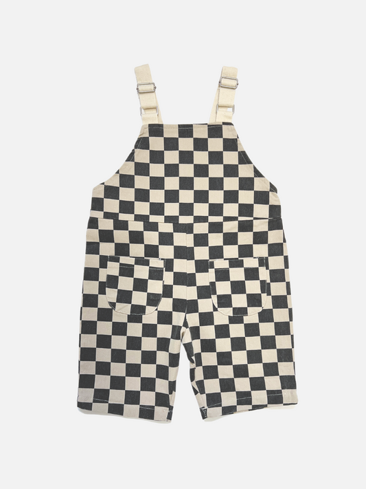 Image of SQUARE ONE OVERALLS in Off-White