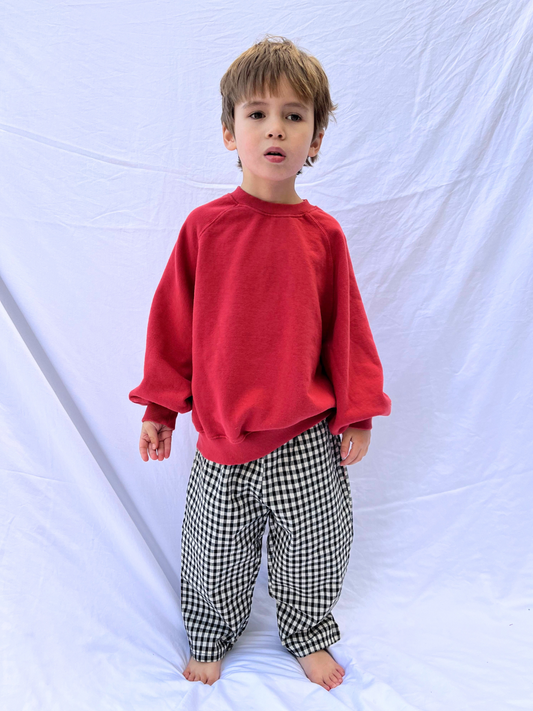 Second image of GOGO PANTS in Black + White