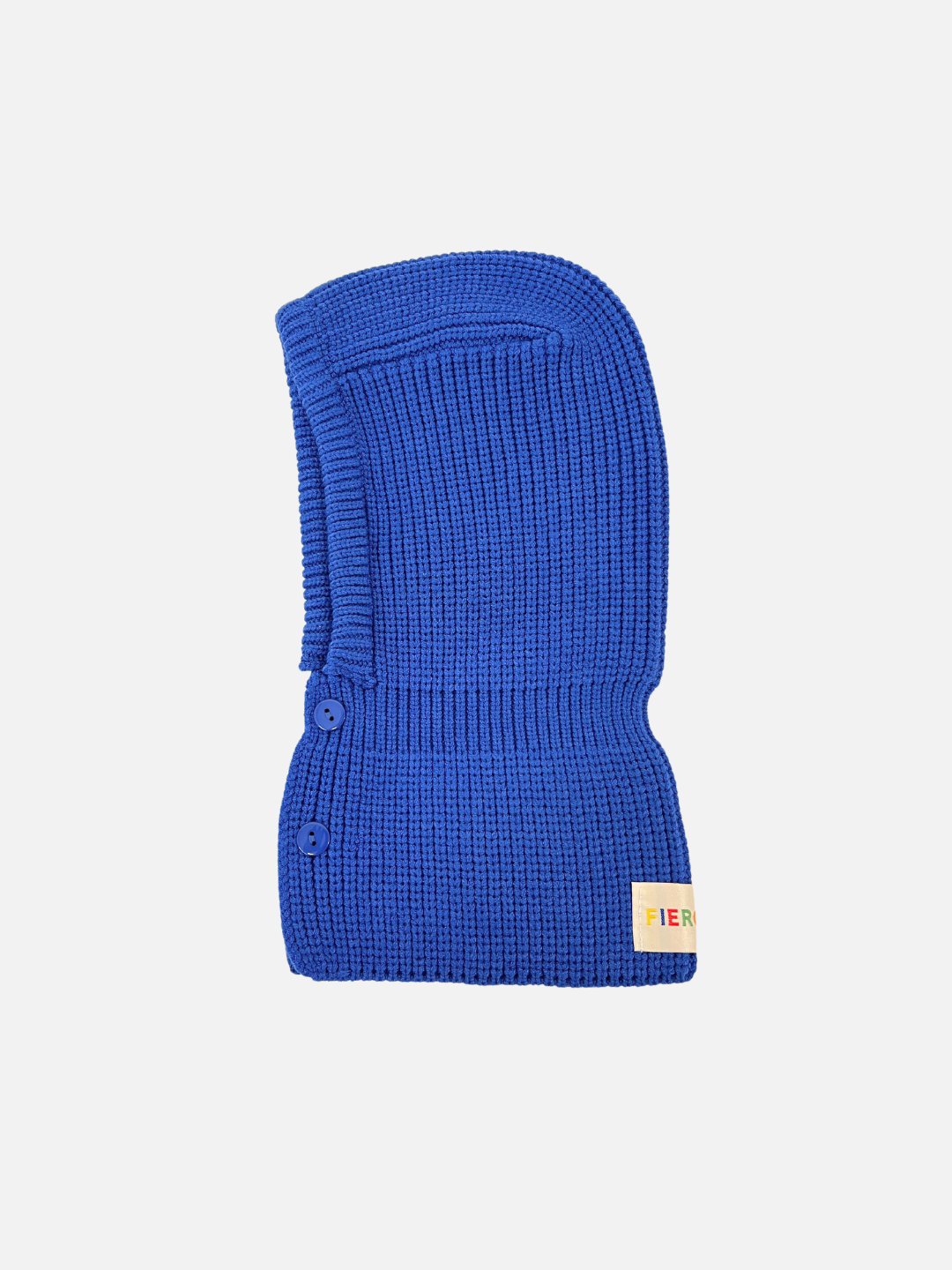 Side view of the Blue Balaclava