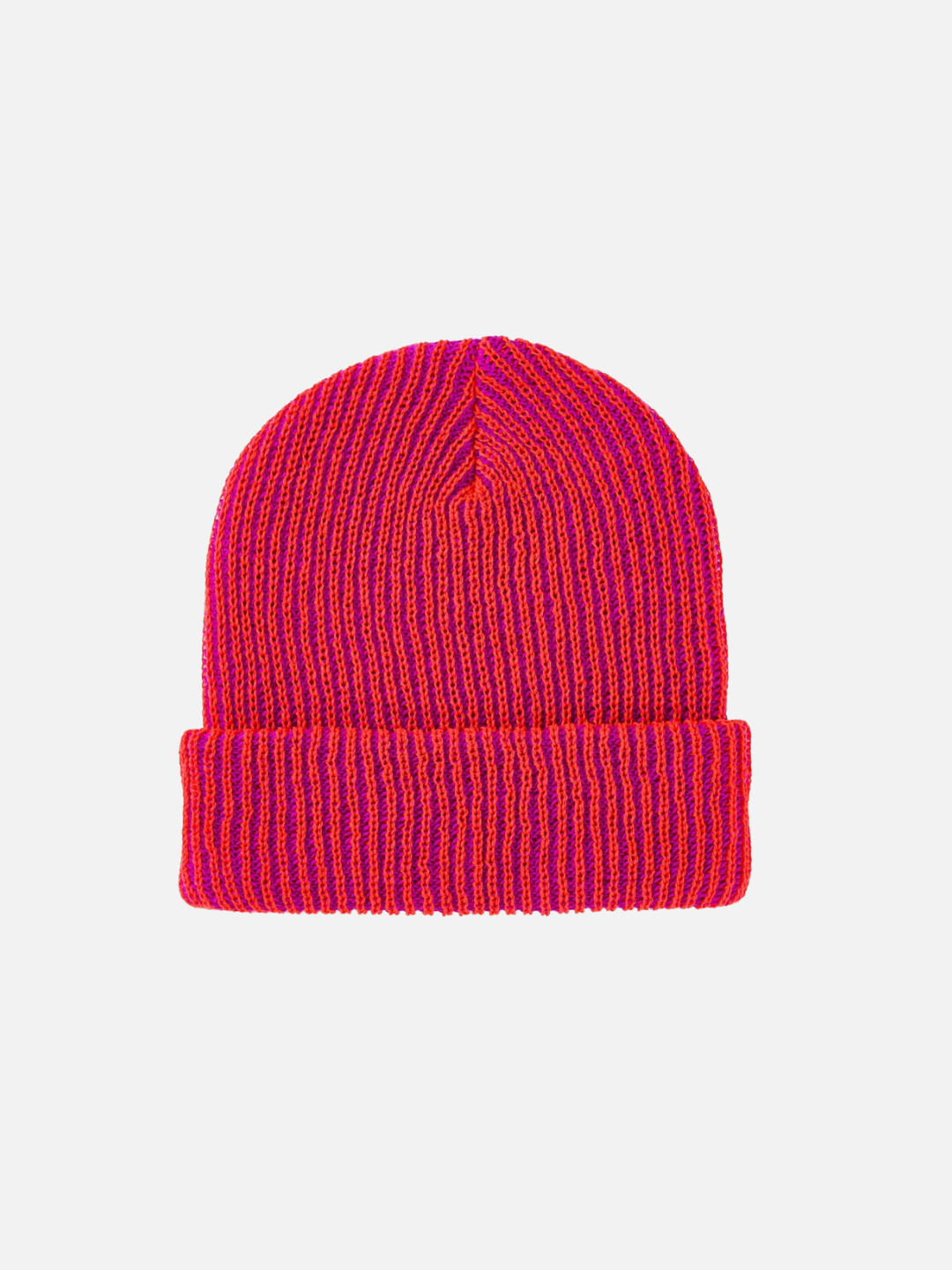 TWO-TONE RIB KNIT BEANIE – Shop Milk Teeth display picture 3