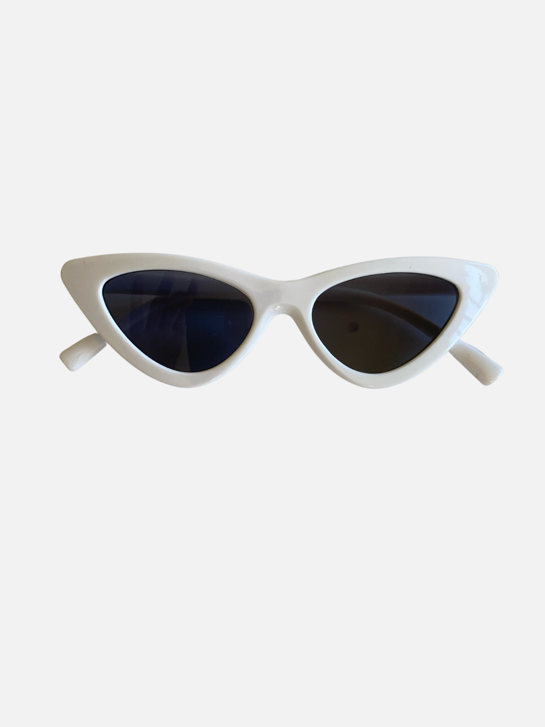White Stingray Sunglasses Front View