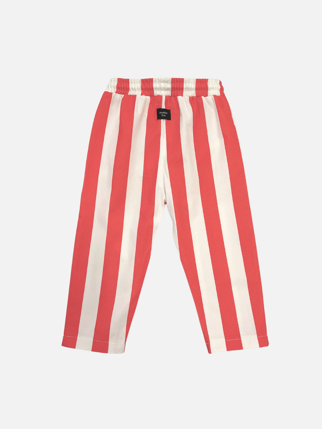 RED BLOCK STRIPE PANT