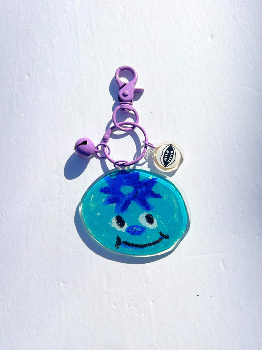 Image of SOUVENIR KEYCHAIN in Blueberry