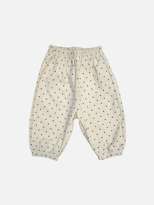 Image of BABY PULL-ON PANT in Polka Dot