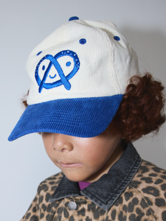 Second image of CORDUROY CAP in Blue