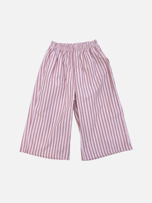 Image of POPLIN STRIPE PANT in Pink