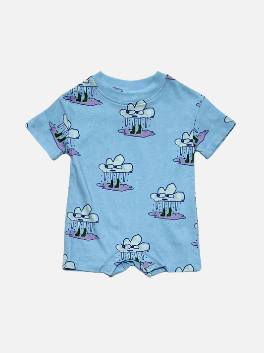Image of RAINY DAY ROMPER in Blue