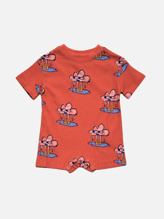 Image of RAINY DAY ROMPER in Red