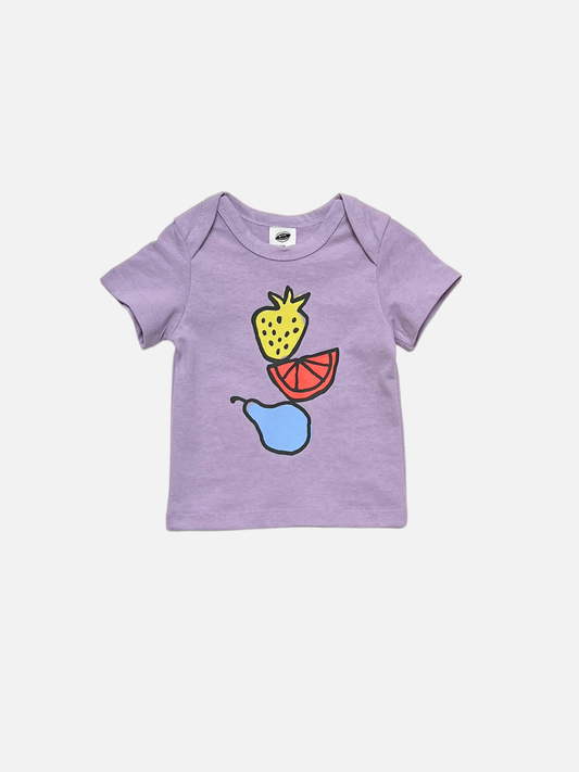 Image of FRUIT STACK BABY TEE in Lavender