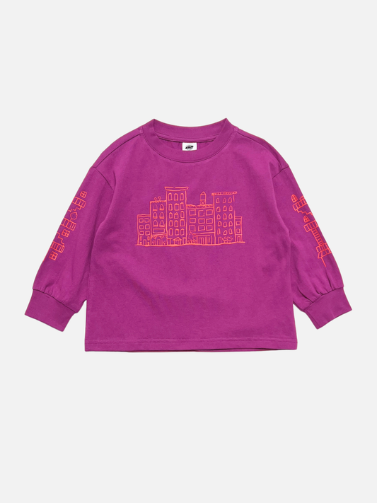 Image of CITY LONGSLEEVE in Magenta