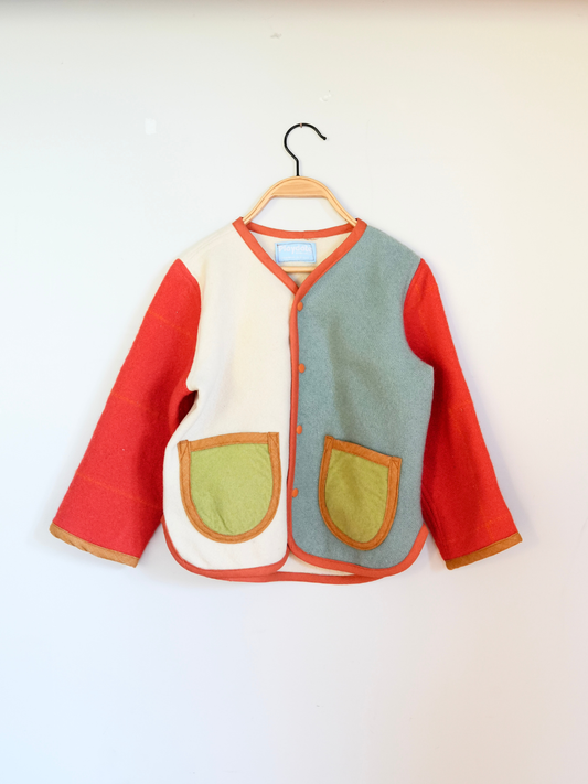 Image of WOOL LINER COAT - 4-5Y in #1