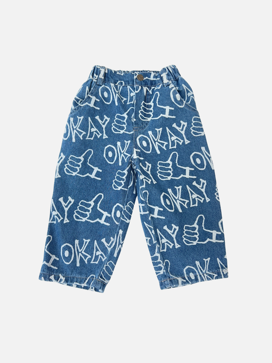 Image of OKAY JEANS in Blue