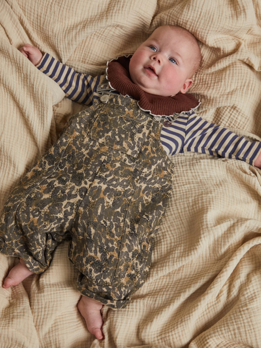 BLYTHE LEOPARD DUNGAREE