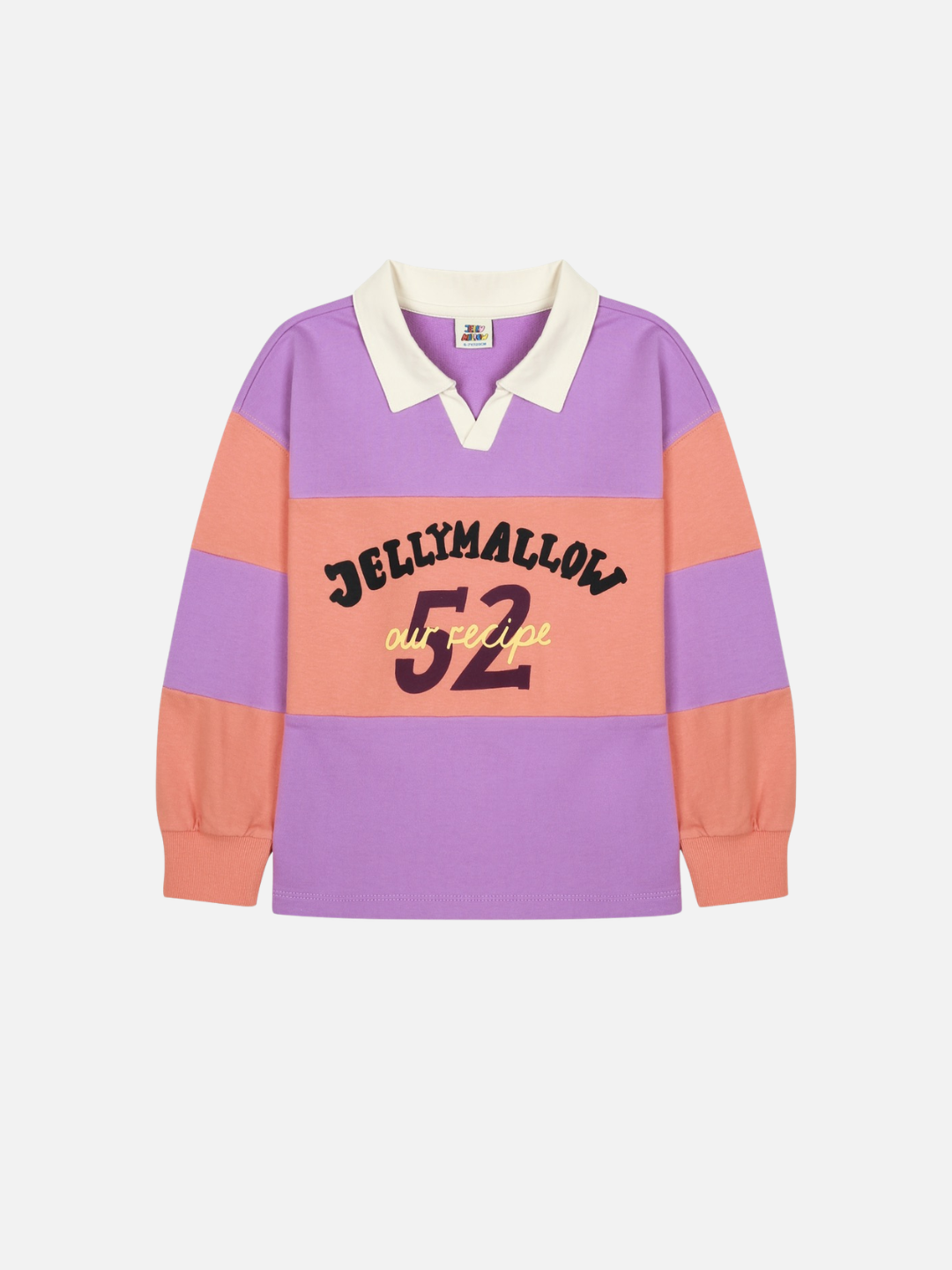 LETTERING COLLAR SWEATSHIRT