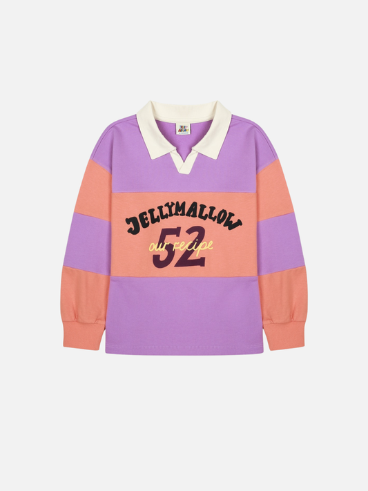 Image of LETTERING COLLAR SWEATSHIRT