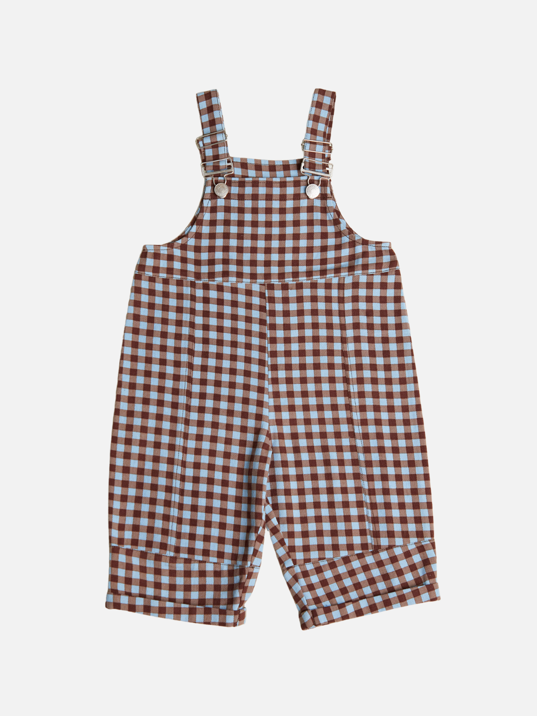 AUGUST SKY GINGHAM DUNGAREE