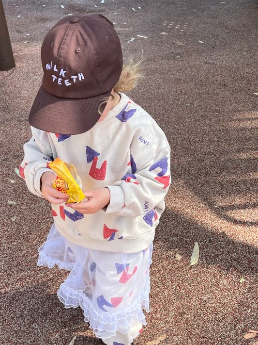 Second image of MILK TEETH CAP in Brown
