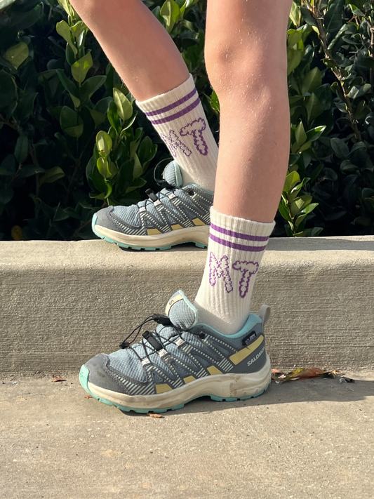 Second image of MT SOCK in Purple