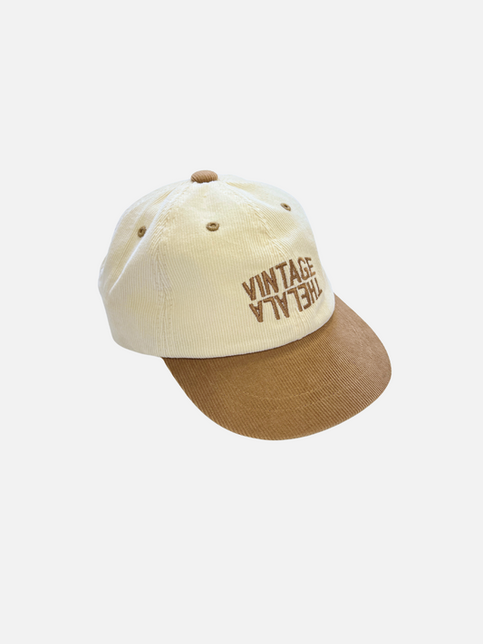 Image of LALA CORDUROY CAP in Tan
