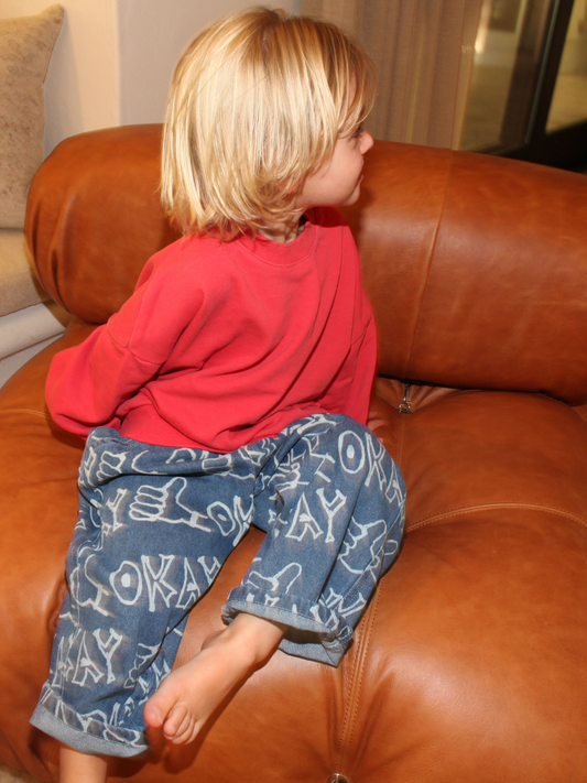 Second image of OKAY JEANS in Blue